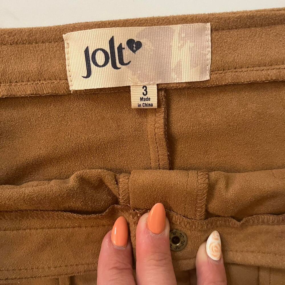 Jolt brown suede mini skirt - Picture 3 of 3